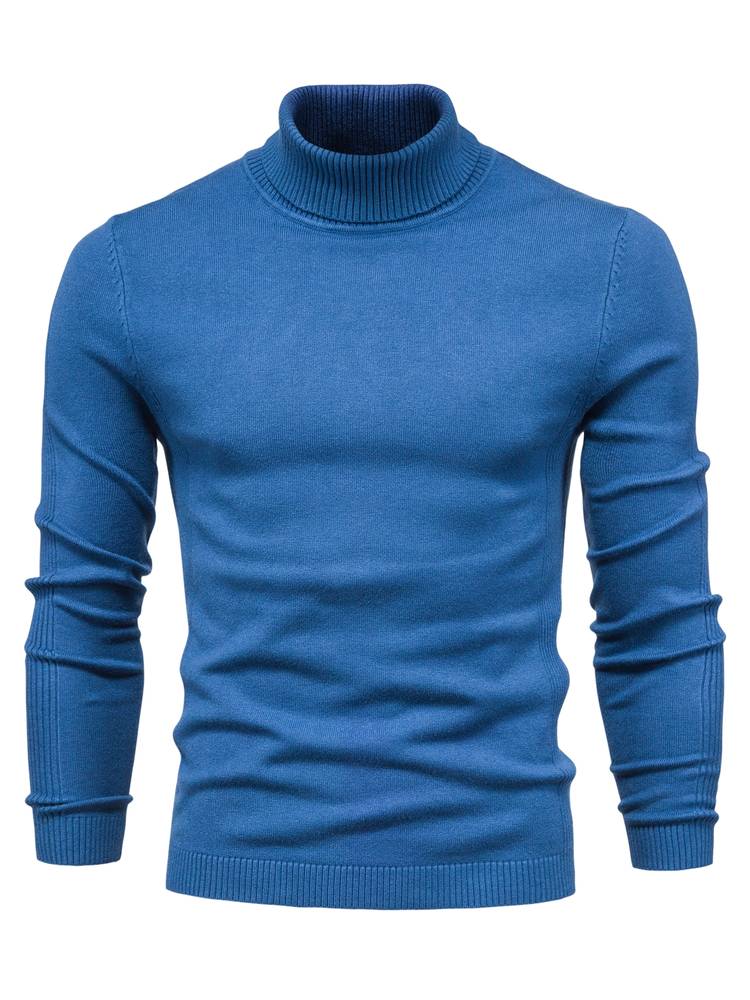 Men's Turtleneck Slim Fit Jumper | Ideal for Autumn/Winter