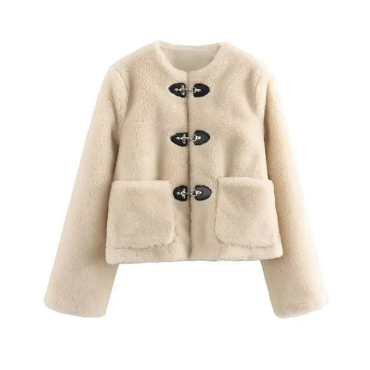 Women's Spring Buckle Jacket | Ideal for Autumn/Winter